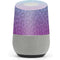 Cheetah Print Purple and Blue Google Home Skin